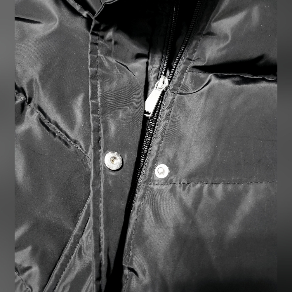 Cleo Down Black Women's Coat - Picture 12 of 16